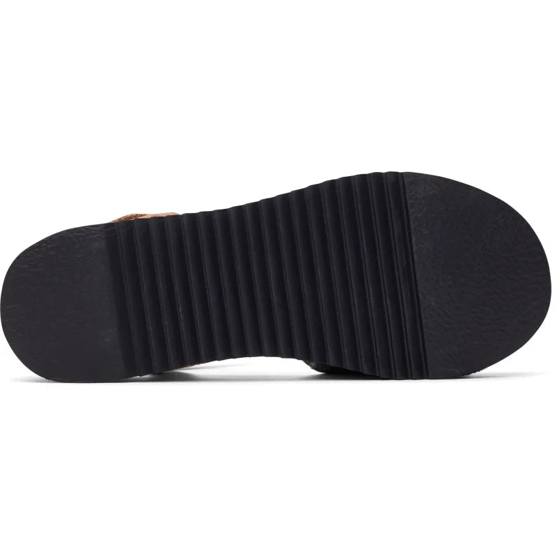 Toms Toms Youth Diana Floral Embroidered εφηβικό πέδιλο Ανατομικό για Κορίτσια Μπλε Πέδιλο Κορίτσι / Sandals Girl 10020537_Youth_Diana_NavyEmbroideredFloral_Canvas_BS