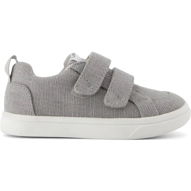 Toms Toms Παιδικά Sneakers Γκρί - Άνεση και Στυλ για Κάθε Μέρα Sneaker Αγόρι / Sneaker Boys 10022096_T_Uni_CruzDoubleStrap_DrizzieGreyHeritageCanvas_S