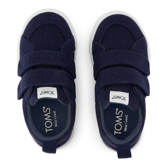 Toms Toms Παιδικά Sneakers Μπλε - Άνεση και Στυλ για τα Παιδιά Sneaker Αγόρι / Sneaker Boys 10022102_T_Uni_CruzDoubleStrap_NavyHeritageCanvas_T