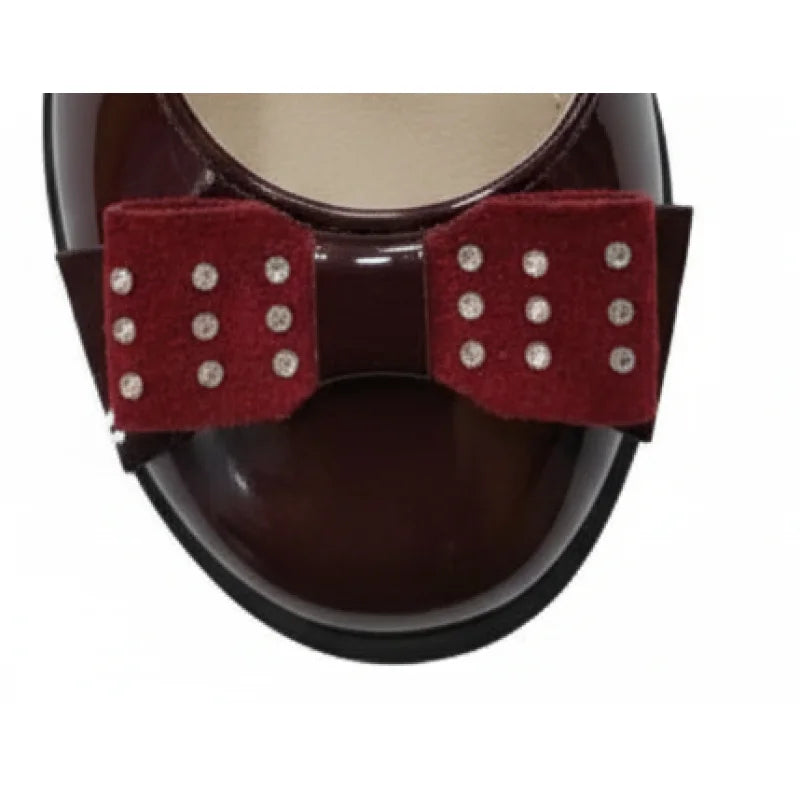 Ricco Ricco Παιδικές Ελληνικές Δερμάτινές Μπαλαρίνες Χειροποίητες Ανατομικές για Κορίτσια Μπορντό Μπαρέτα/ Ballerina / Flat Shoes Girl 1_7b8fe2e8-b0a7-4bd4-9602-853ed6b20ba5