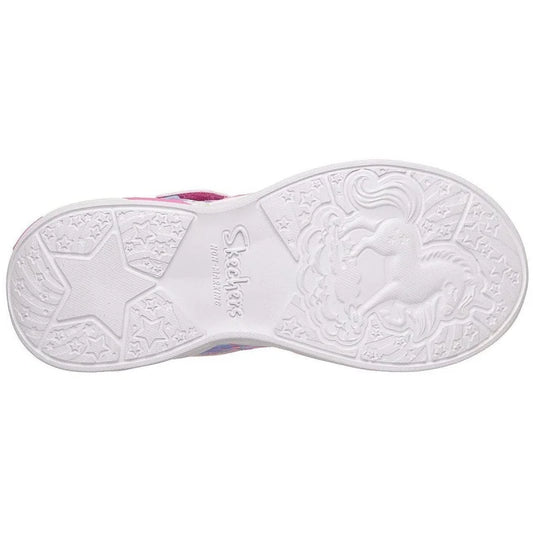 Skechers Skechers Παιδικά Sneakers με Σκρατς Ροζ Παπούτσι Κορίτσι Φωτάκια / Shoes with Lights Girl 20250806101104_59017057