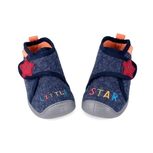 Biomecanics Biomecanics Ανατομικές Παιδικές Παντόφλες Μποτάκια Μπλε Παντοφλάκια Αγόρι /Slippers Boy 231289-A-06