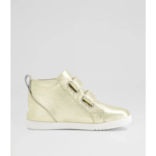 Bobux Bobux Iw Grass Court High Δερμάτινα Ανατομικά Μποτάκια για Κορίτσια Pale Gold Μποτάκι Κορίτσι / Boots Girl BQ10192F39LE_3