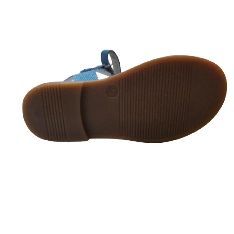 Ricco Ricco Ελληνικά Παιδικά Ανατομικά Πέδιλα για Κορίτσια Τζην Σιελ Πέδιλο Κορίτσι / Sandals Girl IMG20240417124709-removebg-preview_1