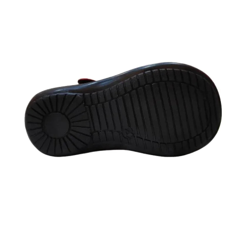 Ricco Ricco Mondo Παιδικές Μπαλαρίνες Ανατομικές με Σκρατς Λουστρίνι Κόκκινο Μπαρέτα/ Ballerina / Flat Shoes Girl IMG20240919150829-removebg-preview