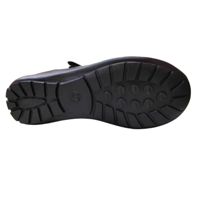 Ricco Ricco Mondo Παιδικές Μπαλαρίνες Ανατομικές με Σκρατς Ματ Μαύρο Μπαρέτα/ Ballerina / Flat Shoes Girl IMG20240919151709-removebg-preview