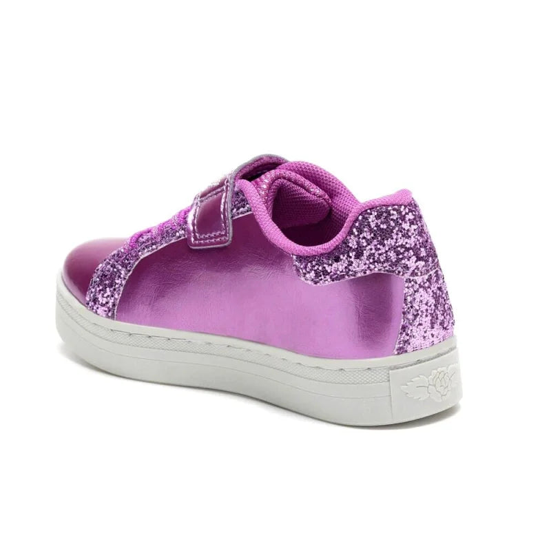 Lelli Kelly Lelli Kelly παιδικά sneakers με φωτάκια LKAL4484-PO01 για κορίτσια μωβ Παπούτσι Κορίτσι Φωτάκια / Shoes with Lights Girl LelliKelly_LKAL4484_AVR_PO01_03