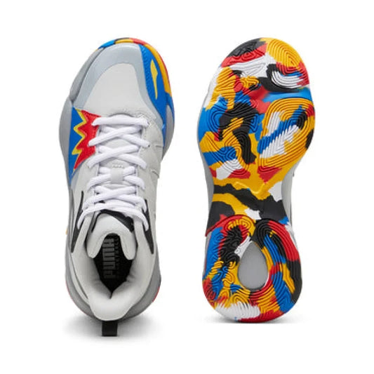 Puma Puma Αθλητικά Παιδικά Παπούτσια Running Genetics Γκρι Αθλητικά Αγόρι /Sportshoes Boys P309827-02_01