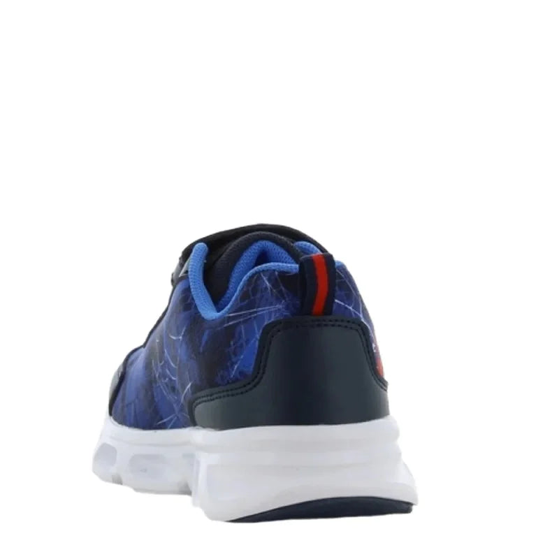 Leomil Spiderman Παιδικά Ανατομικά Sneakers με Φωτάκια για αγόρια Μπλε Παπούτσι Αγόρι Φωτάκια / Shoes with Lights Boy SP011959e