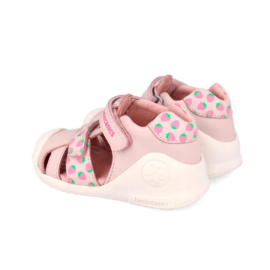 Biomecanics Biomecanics 262107-A779 Βρεφικά Πέδιλα Biogateo - Ροζ με Σχέδιο Φράουλα Πέδιλο Κορίτσι / Sandals Girl download_2_40070961-1c74-4f19-8830-9b4d623ce38c
