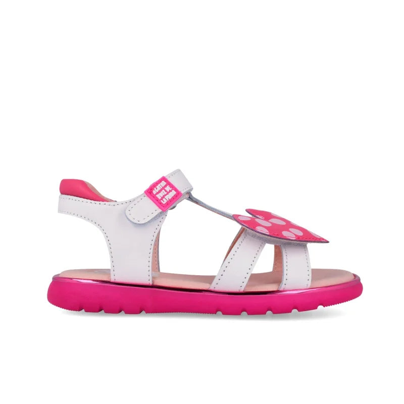 Αgatha Ruiz De La Prada Agatha Ruiz de la Prada 262961-B Παιδικά Πέδιλα - Λευκό με Φούξια Καρδιά Πέδιλο Κορίτσι / Sandals Girl download_9625589e-e731-4434-b407-34838b39be9e