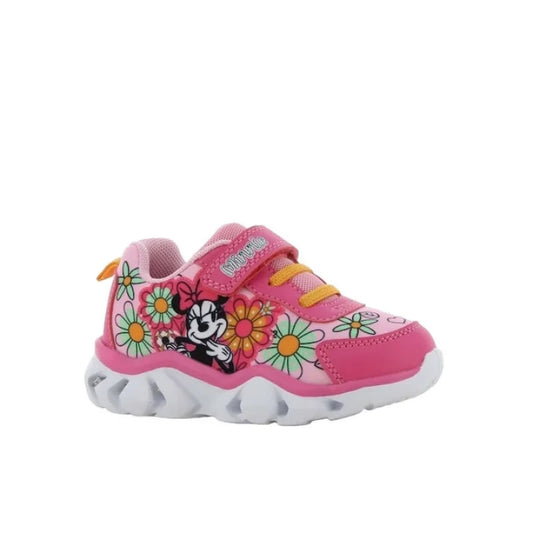Leomil Disney Minnie Παιδικά Sneakers Ανατομικά με Σκρατς & Φωτάκια για Κορίτσια Φούξια Παπούτσι Κορίτσι Φωτάκια / Shoes with Lights Girl fixedratio_20240226165543_db9822ee