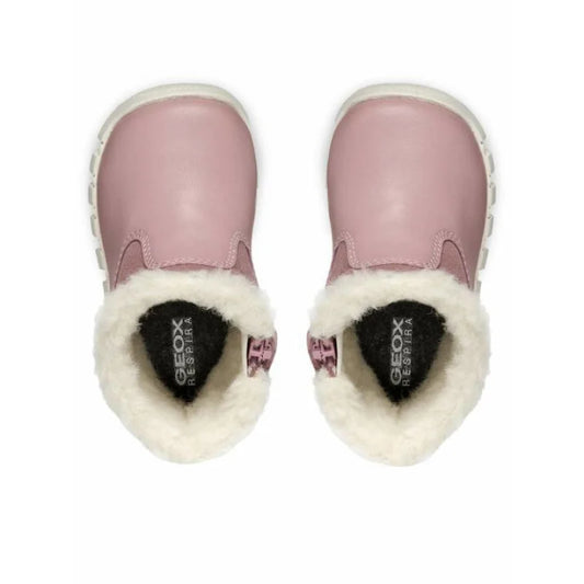 Geox Geox Δερμάτινα Παιδικά Μποτάκια Ροζ Μποτάκι Κορίτσι / Boots Girl fixedratio_20240830151503_06818632