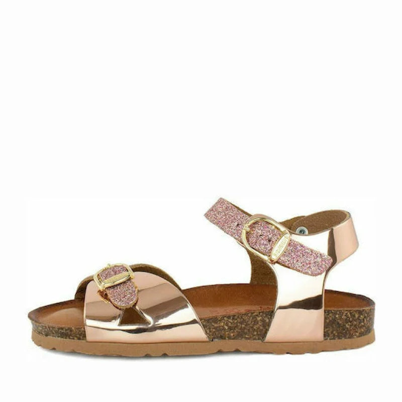 Bionatura Bionatura Δερμάτινα Παιδικά Πέδιλα για Κορίτσια Ροζ Πέδιλο Κορίτσι / Sandals Girl fixedratio_20250915150337_43644d10