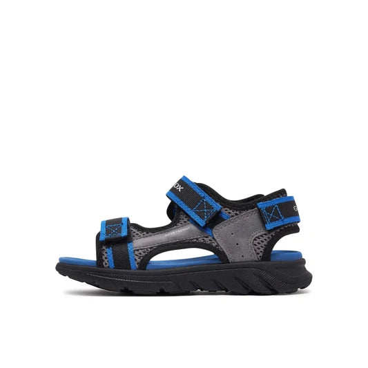 Geox Geox Παιδικά Πέδιλα J Sandal για Αγόρια Γκρι Πέδιλο Αγόρι / Sandals Boy geox-sandalia-j-sandal-airadyum-bo-j45f1b-014me-c0069-s-gkri-0000303477288_5