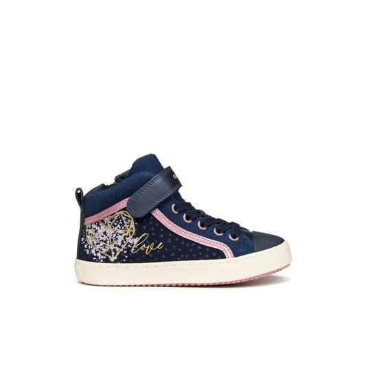 Geox Geox Αθλητικά J Kalispera Girl J744GI 0DHNF C4423 - Σκούρο Μπλε Sneaker Κορίτσι / Sneaker Girl geox_j744gi_0dhnf_c4423_navy-dk-rose_1
