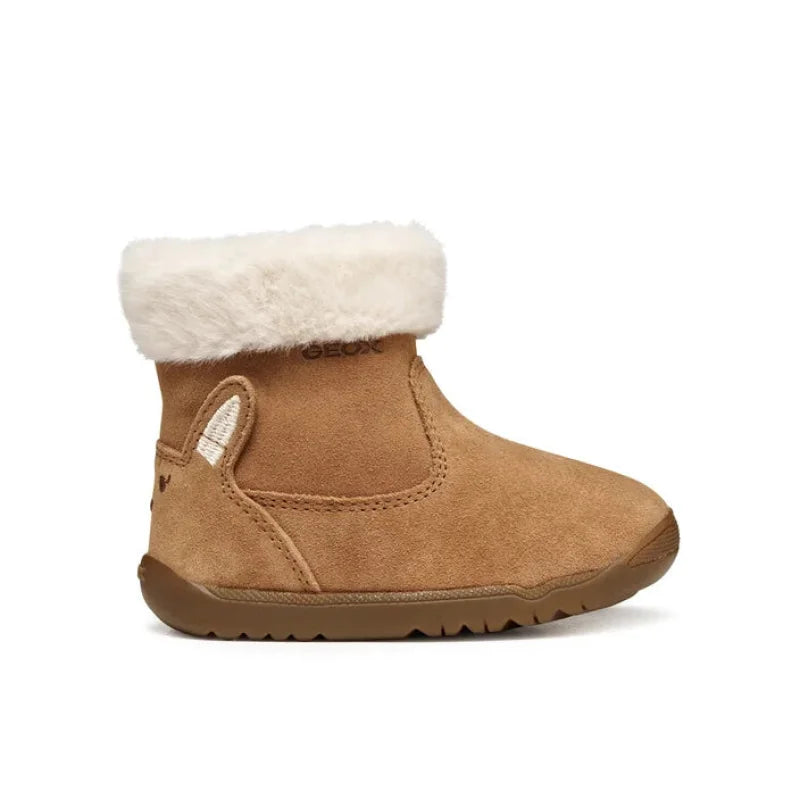 Geox Geox Μπότες B Macchia B564PA 00022 C6627 Καφέ Μποτάκι Κορίτσι / Boots Girl mpotes-geox-b-macchia-b564pa-00022-c6627-kaphe-0000305272393