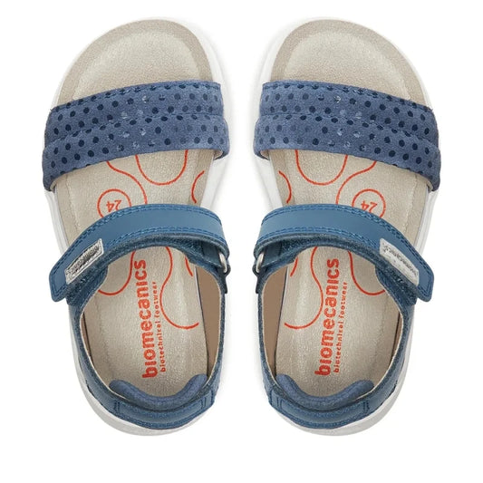Biomecanics Biomecanics Παιδικά Ανατομικά Πέδιλα Κορίτσι Γαλάζιο Πέδιλο Κορίτσι / Sandals Girl sandalia-biomecanics-242273-a-indigo-0000303706470_3