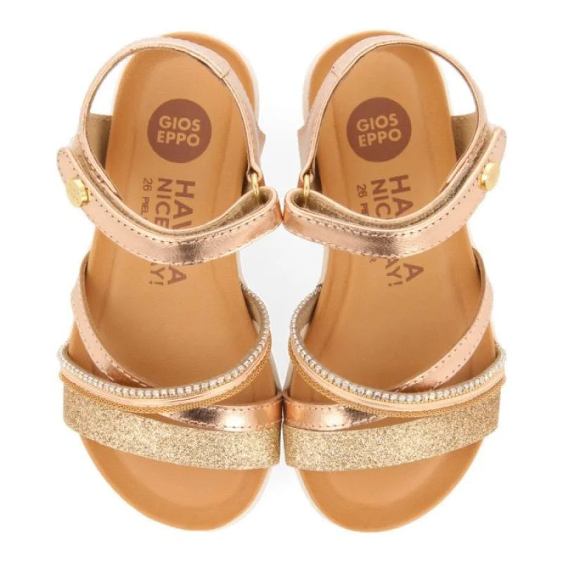 Gioseppo Gioseppo Δερμάτινα Ανατομικά Παιδικά Πέδιλα για Κορίτσια Ροζ Πέδιλο Κορίτσι / Sandals Girl 68219_rosa_04