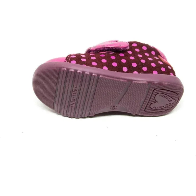 Αgatha Ruiz De La Prada Agatha Ruiz De La Prada Ανατομικά Δερμάτινα Παιδικά Μποτάκια με Σκρατς Φούξια Μποτάκι Κορίτσι / Boots Girl Agatha-Ruiz-De-La-Prada-181905-Fuchsia-Poline-_-_-448