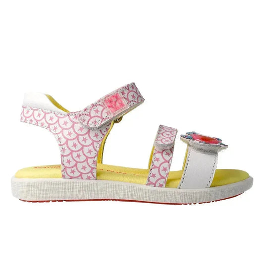 Αgatha Ruiz De La Prada Agatha Ruiz De La Prada Παιδικά Πέδιλα Λευκά Πέδιλο Κορίτσι / Sandals Girl Agatha-Ruiz-De-La-Prada-212933-White-Poline-_-_-687