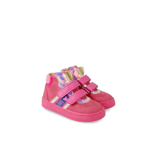 Αgatha Ruiz De La Prada Agatha Ruiz De La Prada Παιδικά Sneakers High με Σκρατς για Κορίτσι Φούξια Μποτάκι Κορίτσι / Boots Girl Agatha-Ruiz-De-La-Prada-AW23-221943-Pink-Poline-_-_-924