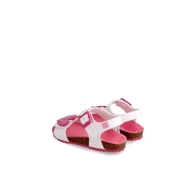 Αgatha Ruiz De La Prada Agatha Ruiz De La Prada Παιδικά Πέδιλα Λευκά Πέδιλο Κορίτσι / Sandals Girl Agatha-Ruiz-De-La-Prada-SS22-222951-White-Poline-_-_-371