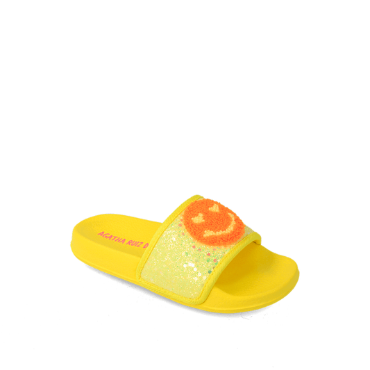 Αgatha Ruiz De La Prada Agatha Ruiz De La Prada Παιδικές Σαγιονάρες Slides Κίτρινες Σαγιονάρα Κορίτσι / Flip flop Girl Agatha-Ruiz-De-La-Prada-SS23-232983-Yellow-Poline-_-_-505