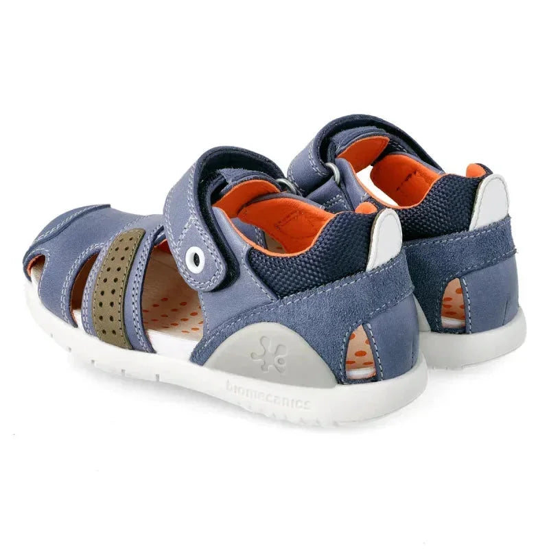 Biomecanics Biomecanics Παπουτσοπέδιλα Ανατομικά Μπλε Πέδιλο Αγόρι / Sandals Boy Biomecanics-212188-Petrol-Poline-_-_-147