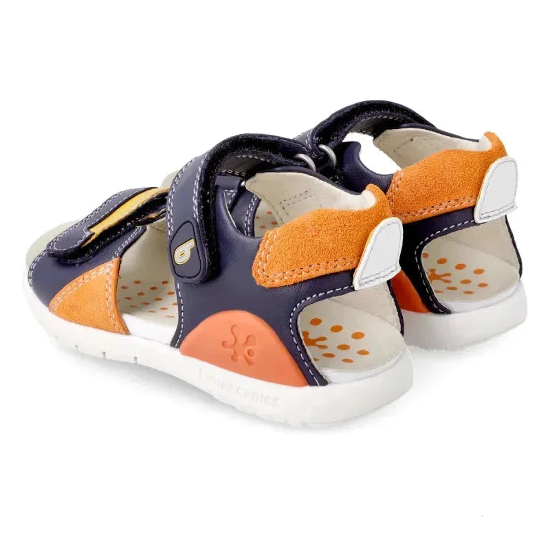 Biomecanics Biomecanics Παιδικά Πέδιλα Ανατομικά Navy Μπλε Πέδιλο Αγόρι / Sandals Boy Biomecanics-212190-Blue-Poline-_-_-269