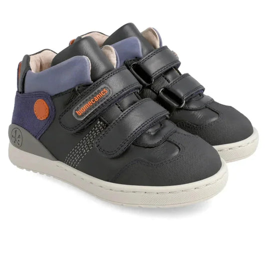 Biomecanics Biomecanics Παιδικά Sneakers Ανατομικά με Σκρατς για Αγόρι Navy Μπλε Μποτάκι Αγόρι / Boots Boys Biomecanics-AW22-211211-Marino-Poline-_-_-625