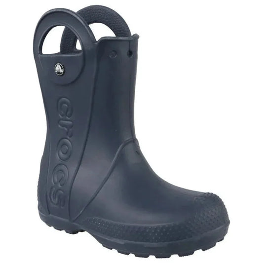 Crocs Crocs Παιδικές Γαλότσες Handle It Rain Boot Navy Μπλε Γαλότσα Αγόρι /Rainboot Boys Crocs-AW23-12803-410-Navy-Poline-_-_-275