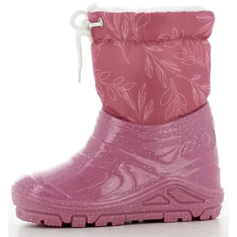 Leomil Disney Frozen παιδικές μπότες χιονιού για κορίτσια Μπορντώ Χιονιού Κορίτσι / Snowboots Girl Disney-Frozen-AW23-FZ011508-Burgundy-Poline-_-_-758