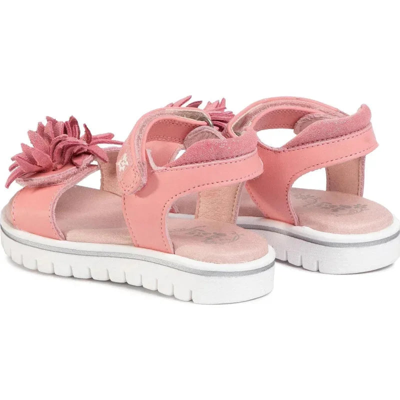 Garvalin Garvalin Παιδικά Δερμάτινα Πέδιλα για Κορίτσια Ανατομικά Ροζ Πέδιλο Κορίτσι / Sandals Girl Garvalin-202651-Pink-Poline-_-_-837