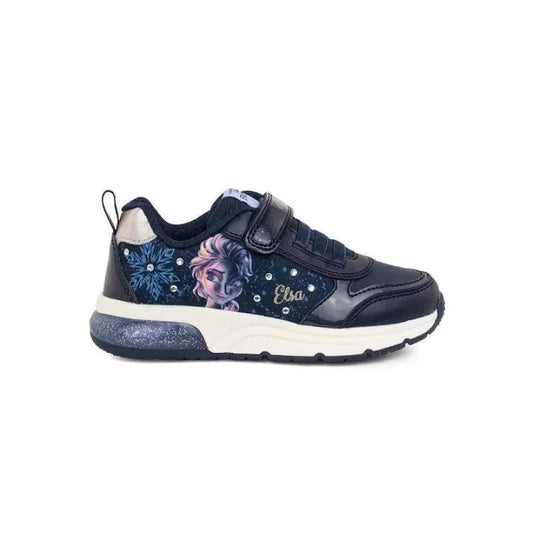 Geox Geox Παιδικά Sneakers Frozen με Φωτάκια Μπλε Παπούτσι Κορίτσι Φωτάκια / Shoes with Lights Girl Geox-AW23-J268VD-0ANAJ-C4256-Navy-Poline-_-_-256