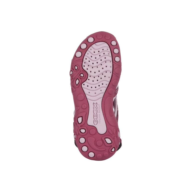 Geox Geox Παιδικά Παπουτσοπέδιλα Ανατομικά για Κορίτσια Ροζ Πέδιλο Κορίτσι / Sandals Girl Geox-SS23-J35GRA-015CE-CP8E8-Raspberry-Pink-Poline-_-_-519