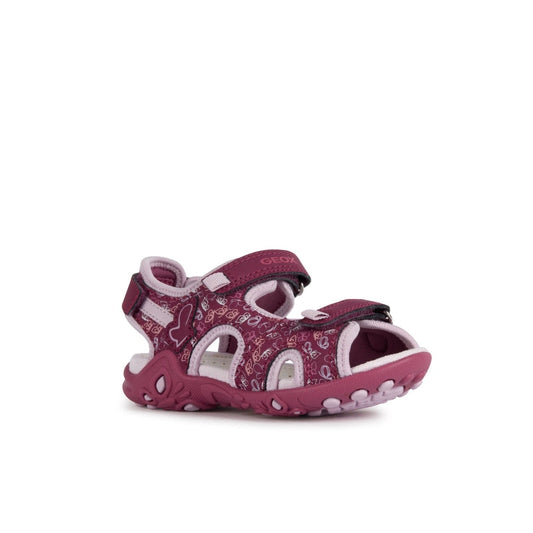 Geox Geox Παιδικά Πέδιλα Ανατομικά Ροζ Πέδιλο Κορίτσι / Sandals Girl Geox-SS23-J35GRD-0CE15-CP8E8-Raspberry-Pink-Poline-_-_-779