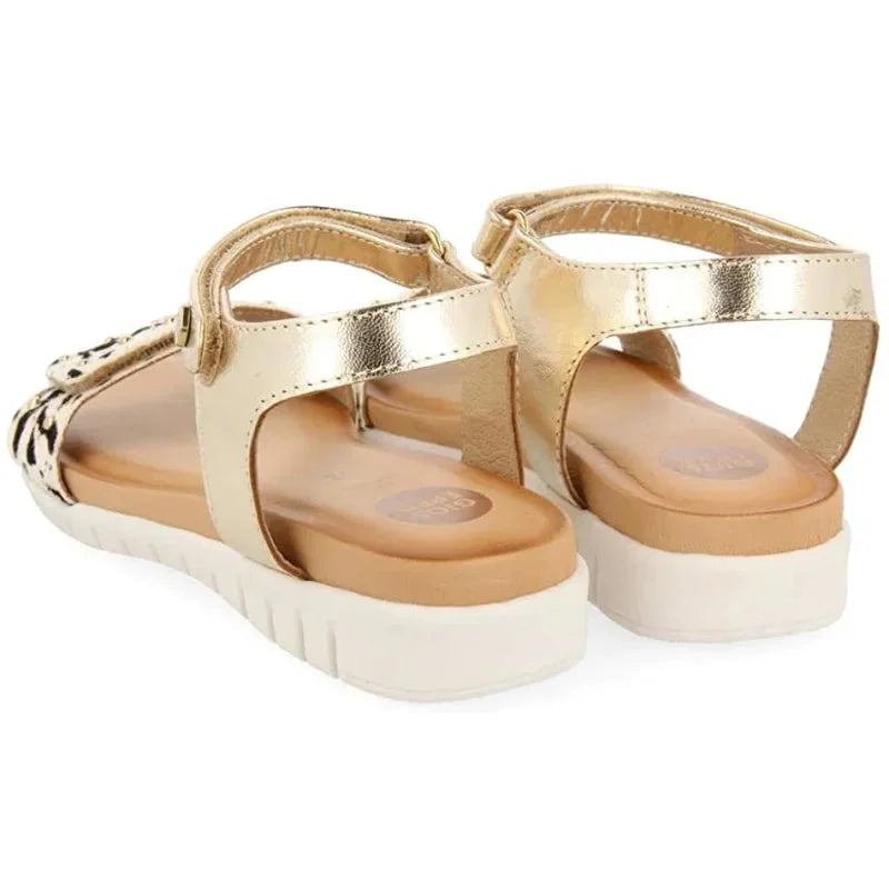 Gioseppo Gioseppo Δερμάτινα Ανατομικά Παιδικά Πέδιλα για Κορίτσια Λευκά Πέδιλο Κορίτσι / Sandals Girl Gioseppo-SS22-65814-Cow-Poline-_-_-754