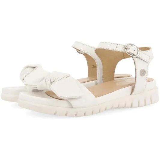 Gioseppo Gioseppo Δερμάτινα Ανατομικά Παιδικά Πέδιλα για Κορίτσια Λευκά Πέδιλο Κορίτσι / Sandals Girl Gioseppo-SS22-65836-White-Poline-_-_-927