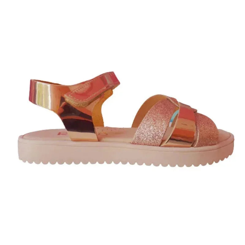 Ricco Ricco Παιδικά Ελληνικά Δερμάτινα Πέδιλα Χειροποίητα Ανατομικά για Κορίτσια Χαλκος Πέδιλο Κορίτσι / Sandals Girl IMG_20220405_144708_HDR-removebg-preview