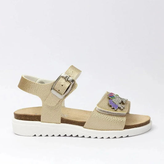 Lelli Kelly Lelli Kelly Παιδικά Ανατομικά Πέδιλα για Κορίτσια Χρυσά Πέδιλο Κορίτσι / Sandals Girl Lelli-Kelly-LK1500-HG01-Gold-Poline-_-_-519