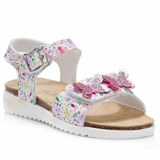 Lelli Kelly Lelli Kelly Παιδικά Πέδιλα για κορίτσια Πολύχρωμα Πέδιλο Κορίτσι / Sandals Girl Lelli-Kelly-SS22-LK2075-Butterflies-Poline-_-_-767