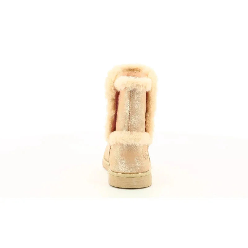 Mod8 Mod8 Παιδικές Μπότες με Εσωτερική Γούνα για Κορίτσια Ροζ Μποτάκι Κορίτσι / Boots Girl Mod8-AW22-831861-10-131-Rose-Satin-Poline-_-_-883