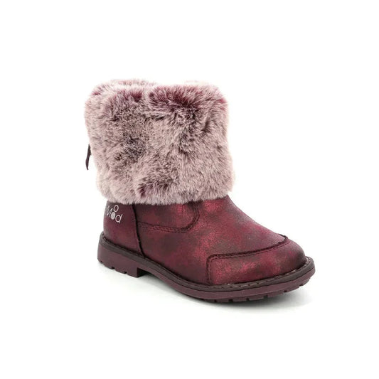 Mod8 Mod8 Παιδικές Μπότες με Εσωτερική Γούνα για Κορίτσια Μπορντώ Μποτάκι Κορίτσι / Boots Girl Mod8-AW23-737557-10-18-Bordeaux-Poline-_-_-622