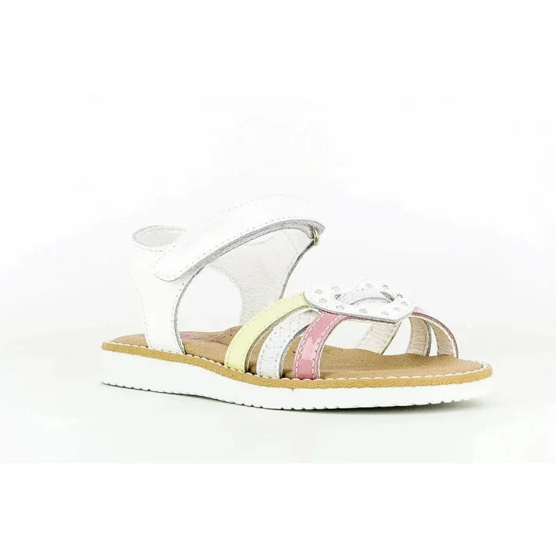 Pablosky Pablosky Παιδικά Δερμάτινα Ανατομικά Πέδιλα για Κορίτσια Πολύχρωμο Πέδιλο Κορίτσι / Sandals Girl Pablosky-402009-Multi-Poline-_-_-273