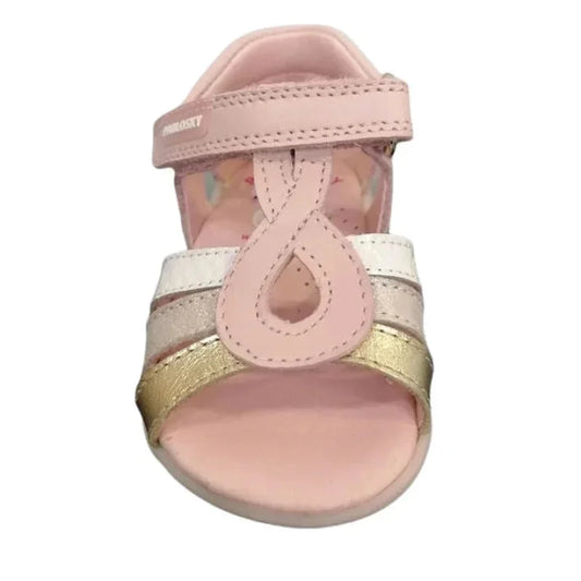 Pablosky Pablosky Παιδικά Δερμάτινα Ανατομικά Πέδιλα για Κορίτσια Ροζ Πέδιλο Κορίτσι / Sandals Girl Pablosky-SS22-007572-Rose-Poline-_-_-317