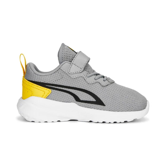 Puma Puma Παιδικά Sneakers All-Day Active Γκρι Αθλητικά Αγόρι /Sportshoes Boys Puma-SS23-387388-Coolmid-Grey-Poline-_-_-812