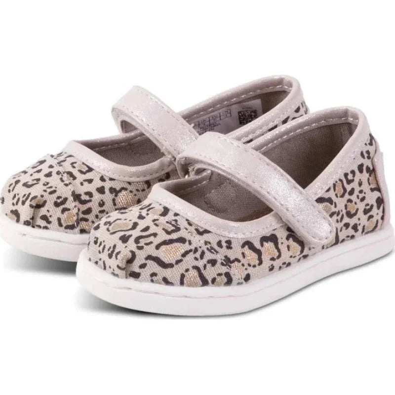 Toms Toms Παιδικές Μπαλαρίνες με Σκρατς Υφασμάτινες Μπεζ Εσπαντρίγιες Κορίτσι / Espadrilles Girl Toms-10010019-Natural-Poline-_-_-97