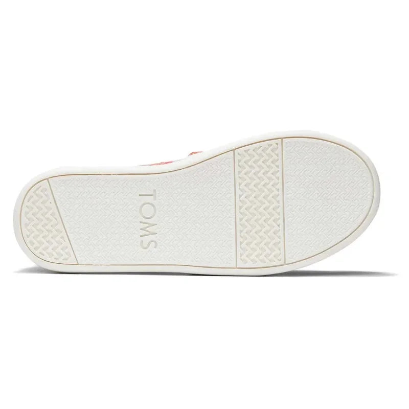 Toms Toms Παιδικές Εσπαντρίγιες Slip-On Πορτοκαλί Alpargata Coral Εσπαντρίγιες Κορίτσι / Espadrilles Girl Toms-10016434-Orange-Coral-Poline-_-_-685