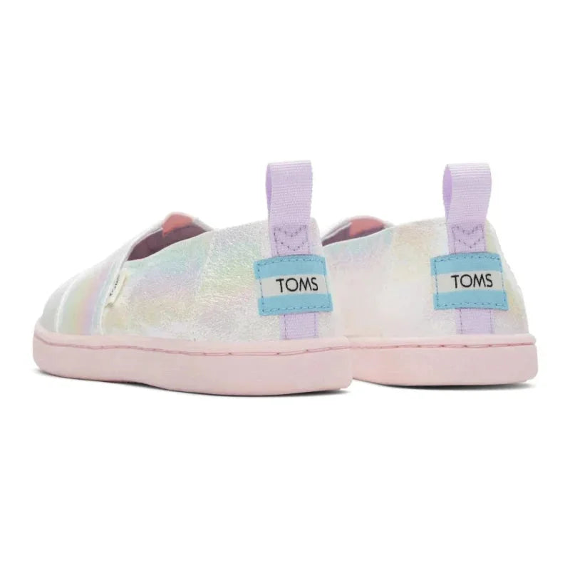 Toms Toms Παιδικές Εσπαντρίγιες Slip-On Λευκές Εσπαντρίγιες Κορίτσι / Espadrilles Girl Toms-SS22-10017771-White-Poline-_-_-280